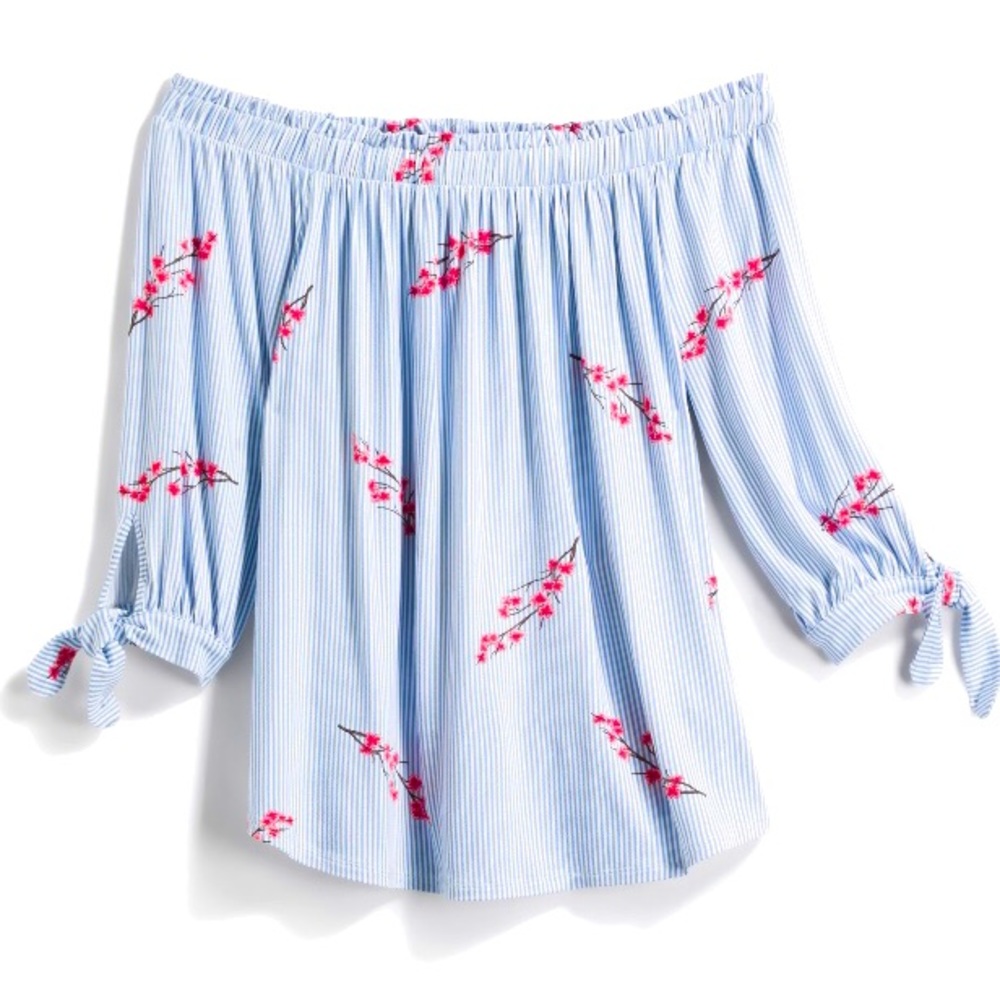 Olive & Oak Evanine Off Shoulder Knit Top